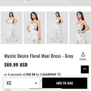 Fashion Nova Maxi Dress